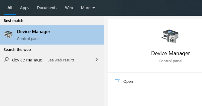 device manager