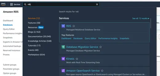 How to use AWS RDS Database with your Nextjs Prisma app