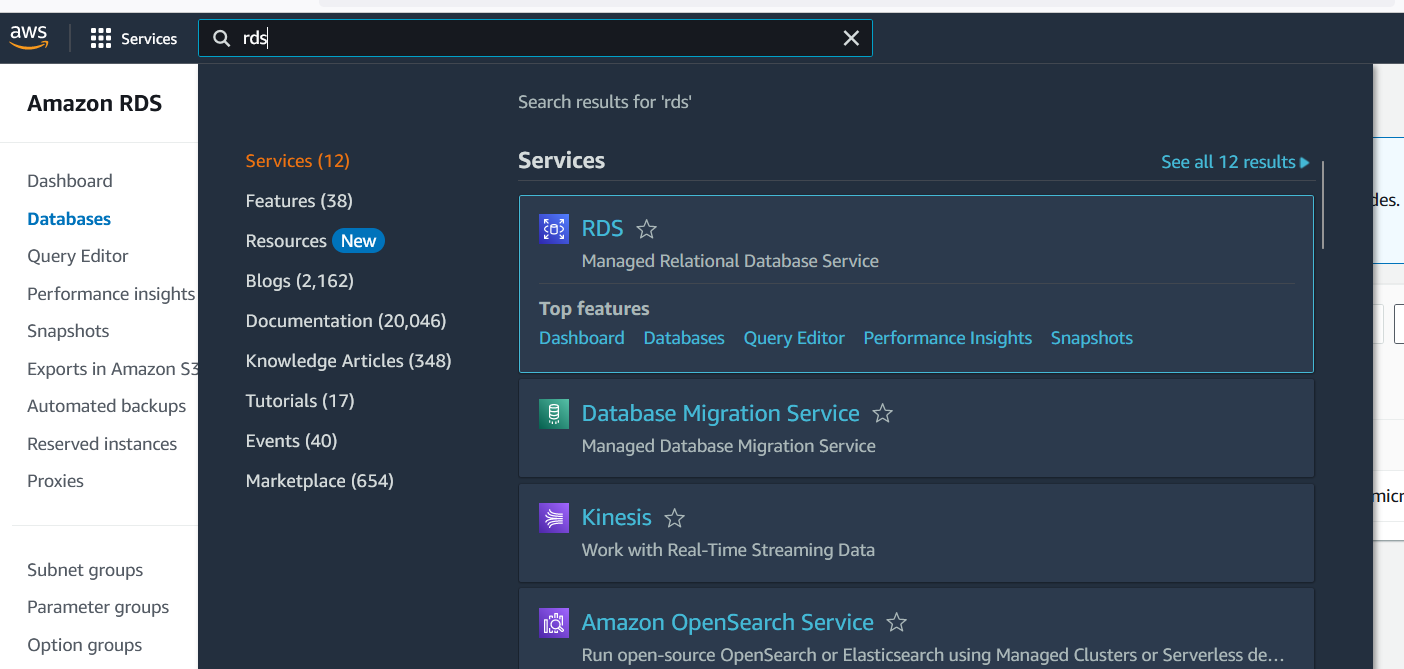 How to use AWS RDS Database with your Nextjs Prisma app