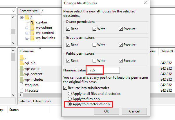How to Fix Wordpress Plugin cannot write to the Cache Directory (wp-content/cache/plugin)