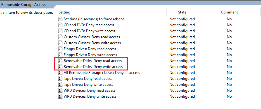 How to Restrict USB Read and Write Access in Windows 10
